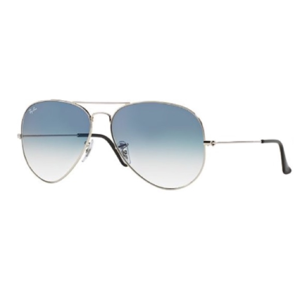 Blue and Silver Ray-Ban Aviator Sunglasses  💙